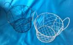 Hot dipped galvanized wire oyster basket,galvanized wire clam basket,factory