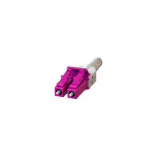 Wholesale 125μm Fiber Diameter LC Fiber Optic Connector Assembly Uniboot For Data Center from china suppliers