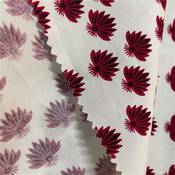Printed polyester spandex material 50D 50D 80gsm 150cm Water Proof Breathable