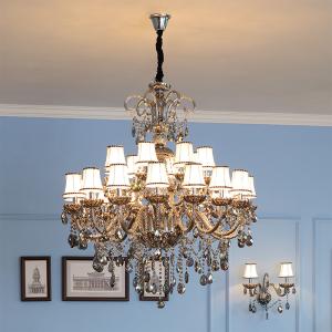 Wholesale Smoke crystal chandelier For Living room Bedroom Kitchen Lighting (WH-CY-137) from china suppliers