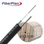 Single Multi Mode Fig-8 Armored 6 Core Armored Fiber Optic Cable Steel Wire
