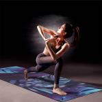 Women's Travel Yoga Mat With Amazing Wear Resistance Stable Shape