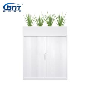 Wholesale ABS Sliding Door Metal Storage Cabinet With Flower Pot Holder from china suppliers