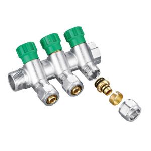Wholesale OEM 10 Way Brass Manifold Forged Customized 3/4 ×16-2 Inch Size from china suppliers