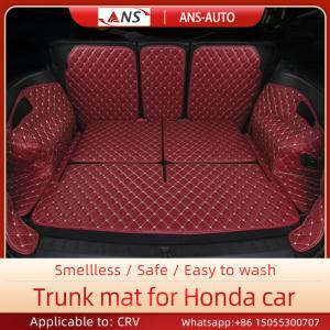 Wholesale Red Compatible 6.6 Pounds Honda Crv Car Leather Mat 3D Full Coverage Protective from china suppliers
