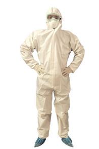 Wholesale Industrial White Disposable Chemical Coveralls Protective Workwear Fluid Proof from china suppliers