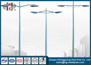 Wholesale Powder Coated 250W Outdoor Street Lamp Post Hot dip Galvanization from china suppliers