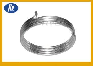 China Carbon Steel Extension Spring , White Zinc Plated Large Extension Springs on sale