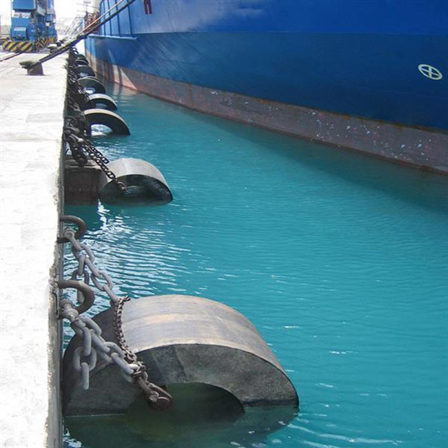 Marine Docking Cylinder Rubber Fender And Boat Fenders Shock-Resistant
