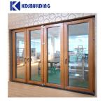 KDSBuilding New Design Modern Commercial Wooden Glass Folding Door Pictures For