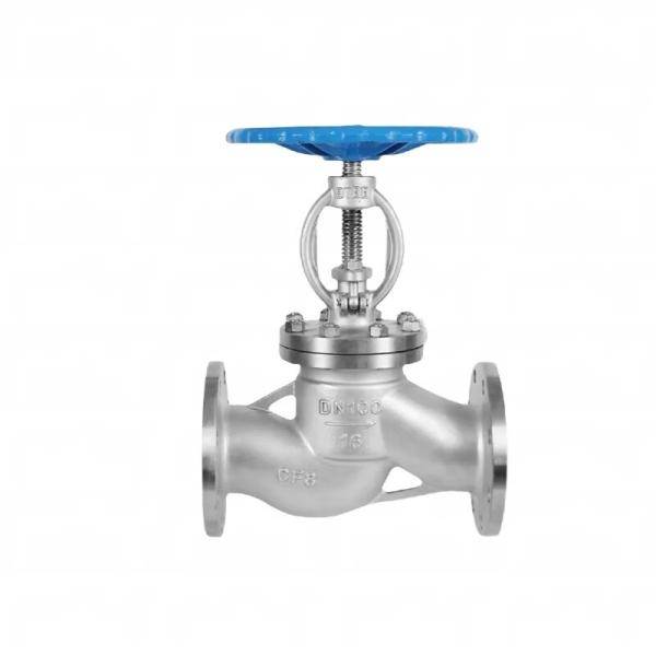Stainless steel stop valve High temperature steam cuts off valve Corrosion