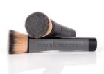 Foundation Individual Makeup Brushes Flat Top Kabuki With Dual Color Vegan