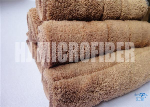 80% Polyester 20% polyamide 30*40 microfiber cleaning towel 450gsm coral fleece