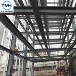 High Rise 350 Tons Customized Steel Framed Metal Car Parking