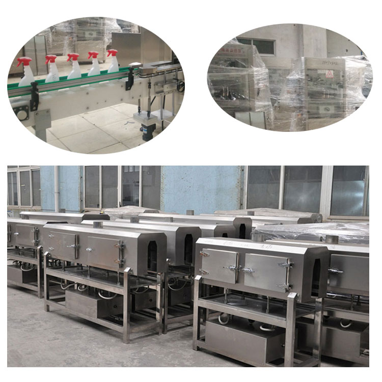 Labeling Machine For Cans , Bottle Packing Shrink Wrap Machine