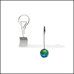 Wholesale Promotional printed logo Advertising Eco resin business card holder stand clamp clip from china suppliers