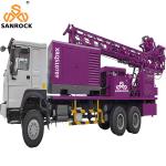 Truck Mounted Water Well Rig Bore hole 600m Deep Water Well Drilling Rig With