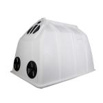 White Polyethylene Dairy Calf Hutches The Essential Equipment for Dairy Farms