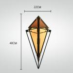 Modern minimalist wall lamp personality lamps aisle hotel glass bedroom wall