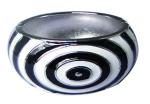 wide alloy bangle