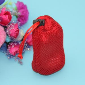 Wholesale Custom logo portable Sandwich mesh sport equipment produce bags with sewing label from china suppliers