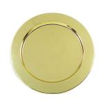 Nordic Style Metal Houseware 430 Stainless Steel Dessert Cheese Tray 32.5*0.7CM