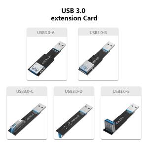 Wholesale New Version USB 3.0 9Pin Male To Female Card Adapter USB 3.0 Interface Extension Card from china suppliers