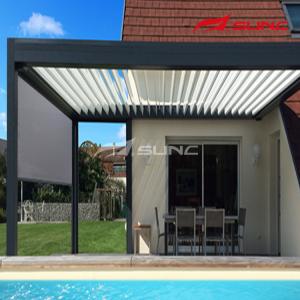 Wholesale Outdoor Rainproof Zip Track Blinds Aluminium Alloy Window Roller Blinds from china suppliers