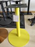 Colorful Stainless Steel Table Legs Round Base Commercial Furniture Gloden Color