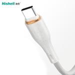 Nylon Braid PVC Mobile Phone Charging Cable Length 1M Anti Oxidation
