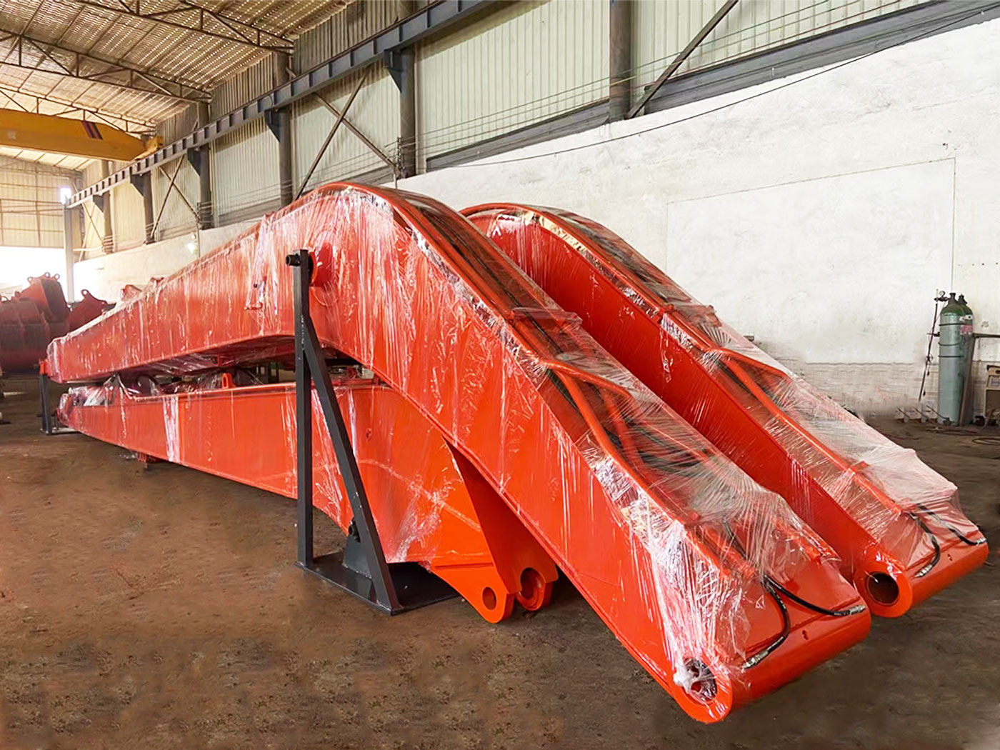 18m Excavator Long Reach Boom 25m Extended Excavator Boom And Arm