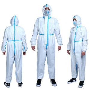 Wholesale Non Woven Disposable Isolation Gown , Medical Surgical Disposable Gown from china suppliers
