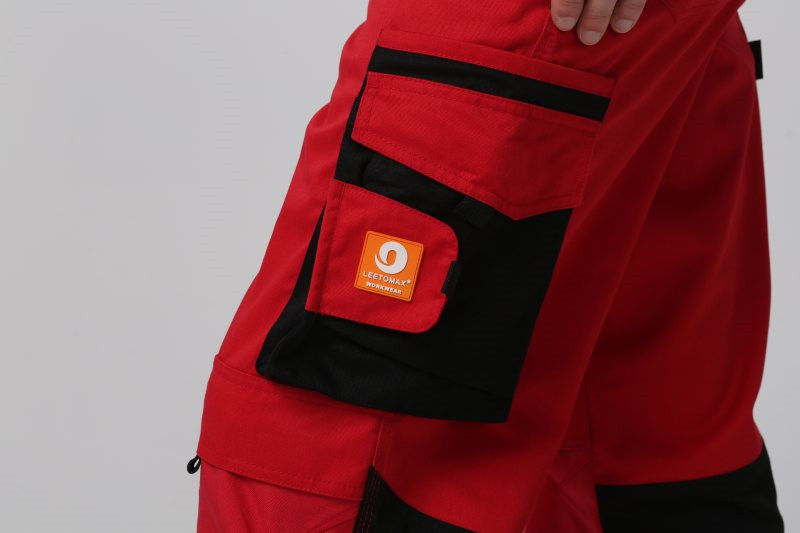 Top Velcro Fastener Mens Uniform Work Pants , Outdoor 250gsm Mens Work Trousers