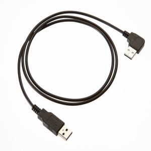 Wholesale Overmolded USB 2.0 A Cable , Shielded Usb 2.0 Cable Straight To Right Angle from china suppliers