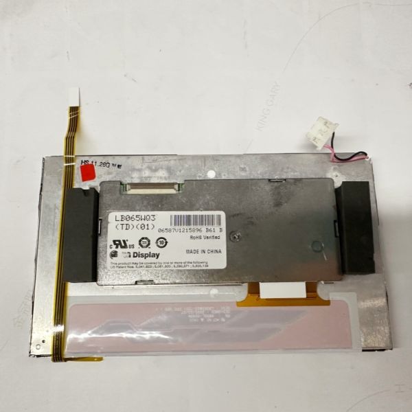 6.5 Inch TFT LCD Display With Touch Screen Panel LB065W03(TD)(01) for Car GPS Navigation LB065W03-TD01