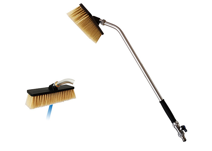 Household Elastomer Handle Extension Cleaning Brush