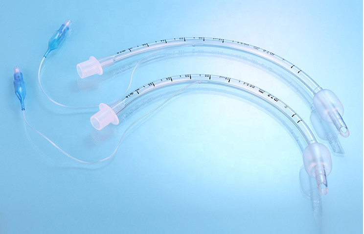 Disposable Medical Consumables with Cuff ID 7.0 Nasal Endotracheal Tube Through Nose with Smooth Tip