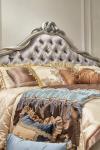 Vintage White bed with Wedding Bedroom Furniture Design JO-A202