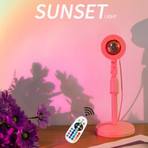 Wholesale USB Charging 180 Degree Rotation Sunset Rainbow Lamp from china suppliers