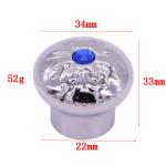 34*33mm Diamond Made Zinc Alloy Custom Perfume Caps
