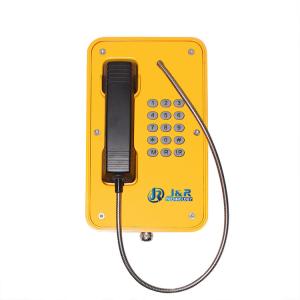 Wholesale SIP2.0 Waterproof Emergency Phone , 75-90db Industrial Telephone With Keypad from china suppliers