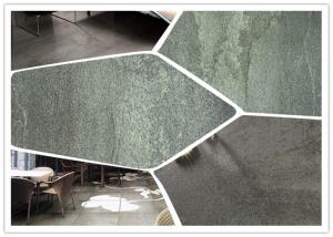 Wholesale Inkjet Porcelain Porcelain Bathroom Tile / Stone Look Blue Slate Porcelain Tile from china suppliers