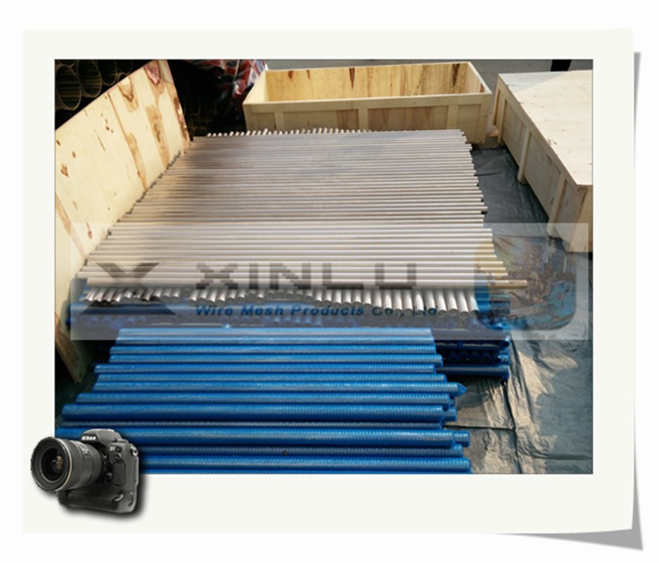 DN60 Well Screen Pipe Fine 50 Micron Slotted Screen Pipe For Beverage