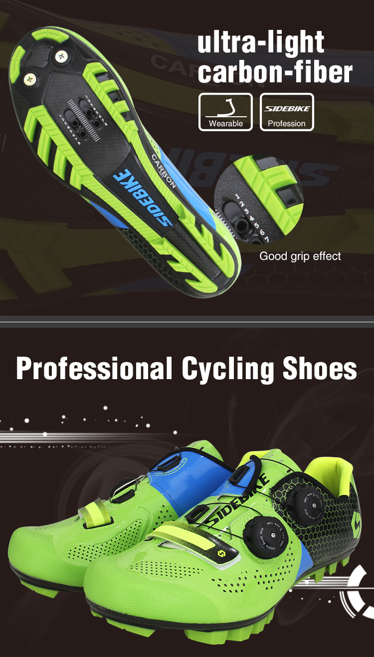 Self Locking Mens SPD Cycling Shoes , Mens Specialized Mountain Bike Shoes
