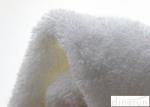 60g White Hand Wash Towels / Organic Cotton Towels For Hotel / Restaurant