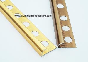 Wholesale Durable Kitchen Metal Aluminium Tile Edge Trim 10mm For Backsplash from china suppliers