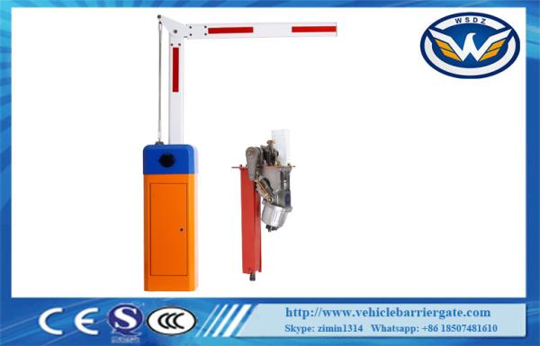 Stainless Steel Parking Traffic Barrier Gate / Automatic Car Park Barriers
