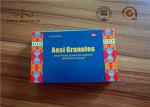 Classic Medicine Packaging Box CMYK Printing Embossing Vanishing On Top