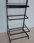 Shop Metal Flower Display Stands 445X795X1160mm Electric Zinc Finishing