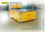 Cement Floor Motorized Transfer Trolley / Electric Transfer Cart 1435 Mm Rail